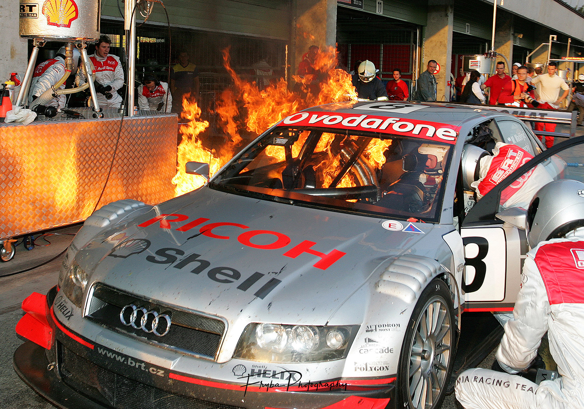 Brno-Audi-Fire-2007