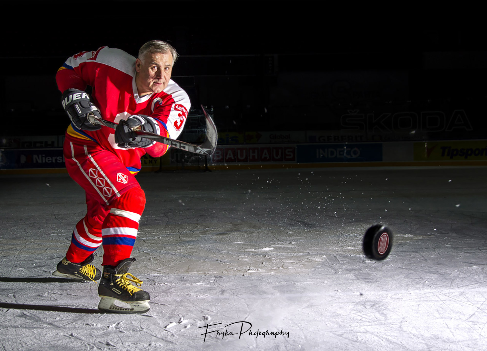 Ice hockey legend Hajdusek