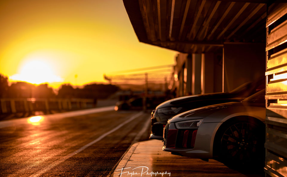 Paul Ricard sunset Audi R8